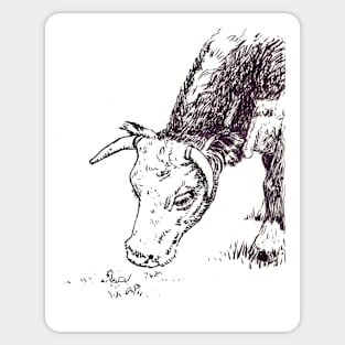 Cow Sticker